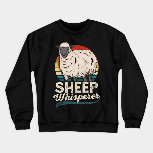 Sheep Farmer Crewneck Sweatshirt by CreativeGiftShop